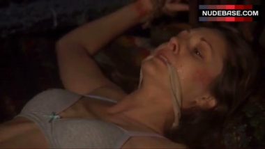 Tied to bed to be raped by creep