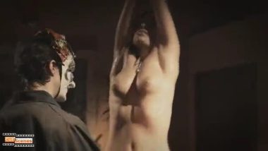 Bridgette Hull aoh scene in ‘Terror Trap’ (2010)