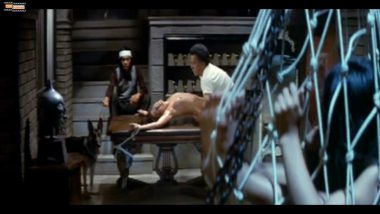 Forced bestiality and rape scene